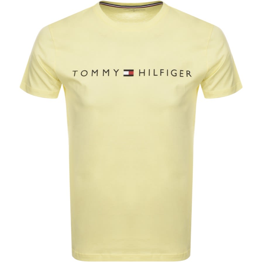 Alternative Image for ProductTommy Hilfiger Logo T Shirt Yellow1